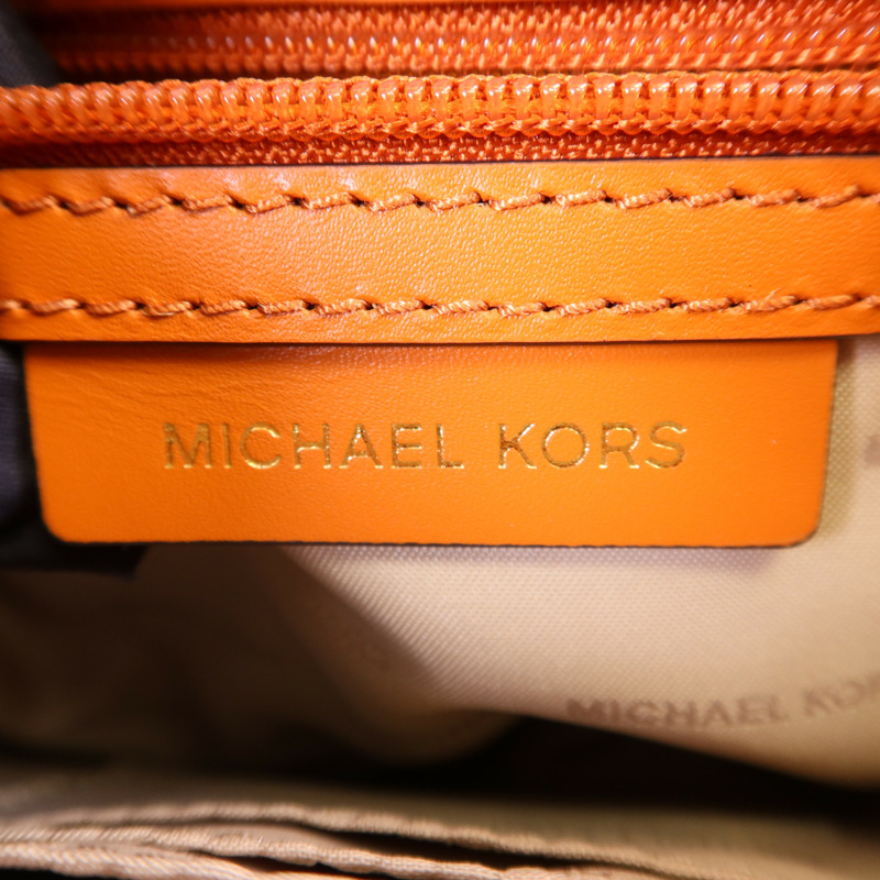 Michael Kors 牛皮皮革Chain Shoulder Bag金扣鏈帶肩背袋-8