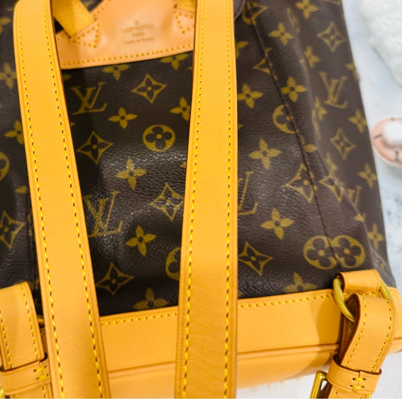 LV老花迷你雙肩包 LV 後背包-2