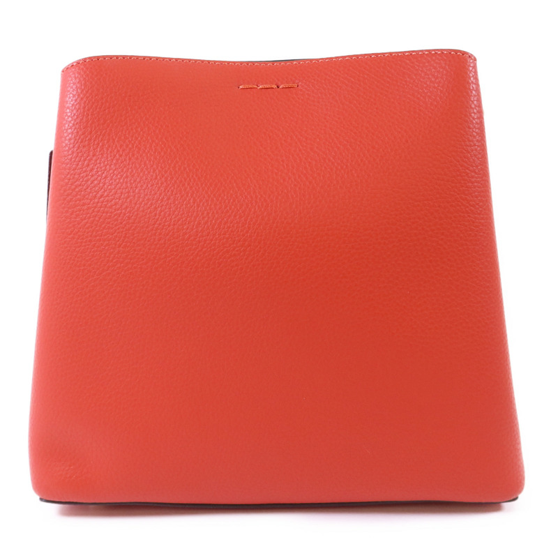 COACH 牛皮皮革Willow Bucket Bag金扣肩背袋-1