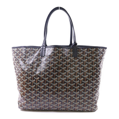 GOYARD 塗層帆布Saint Louis PM銀扣手挽袋
