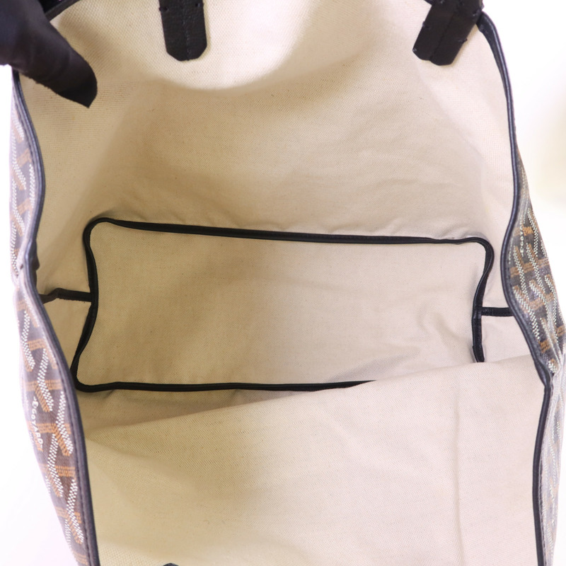 GOYARD 塗層帆布Saint Louis PM銀扣手挽袋-5