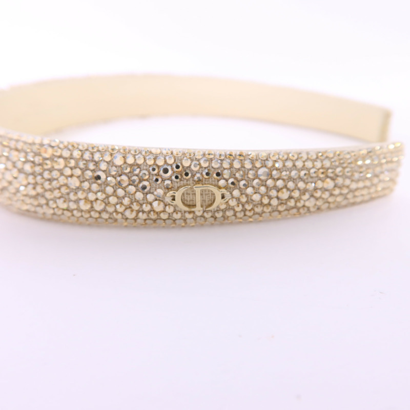 Dior 水晶/棉質Head Band頭箍-5
