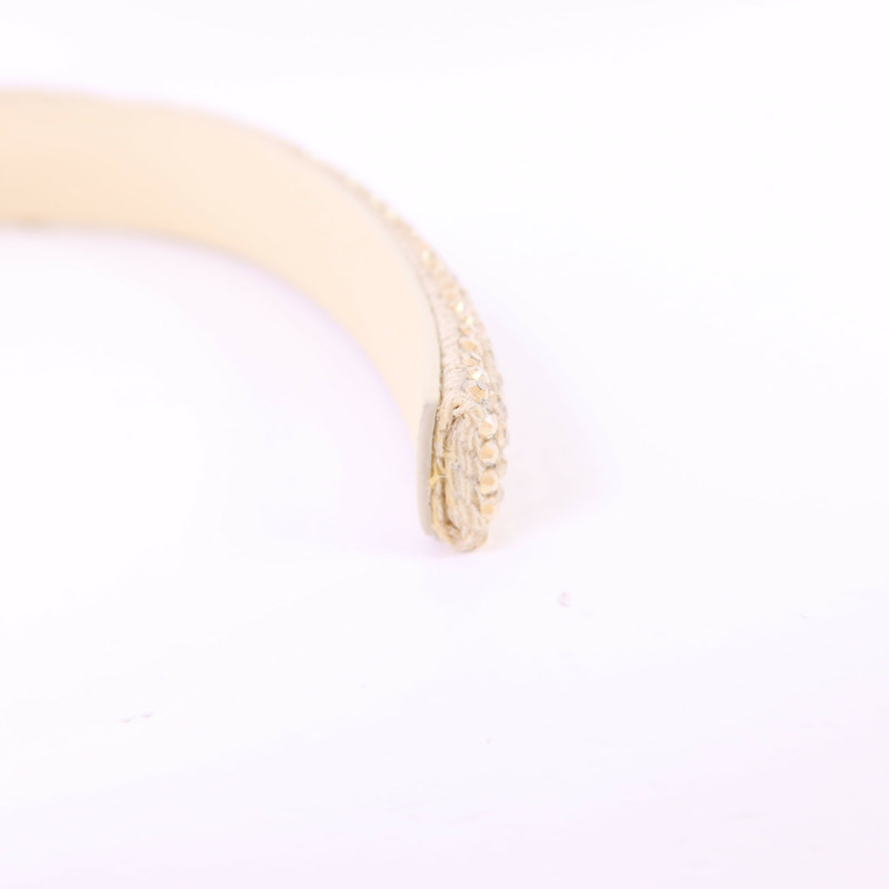 Dior 水晶/棉質Head Band頭箍-6