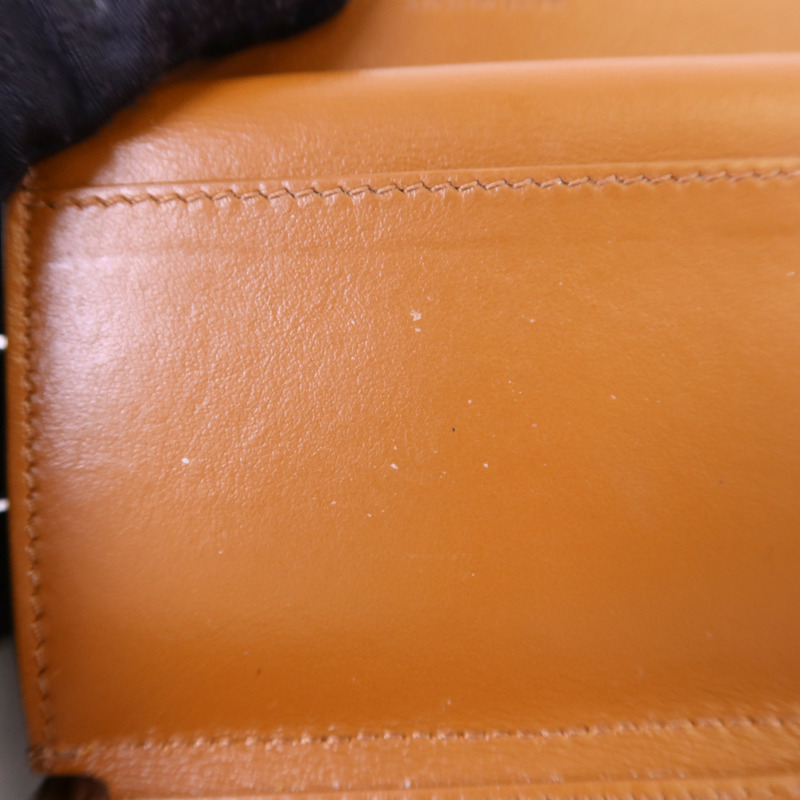 CELINE 塗層帆布/牛皮皮革Wallet金扣錢包-18