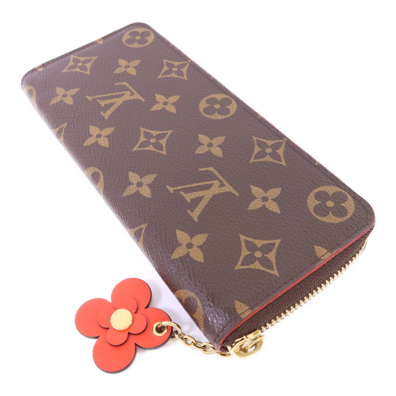 LOUIS VUITTON Monogram Zipper Long Wallet金扣長錢包-3