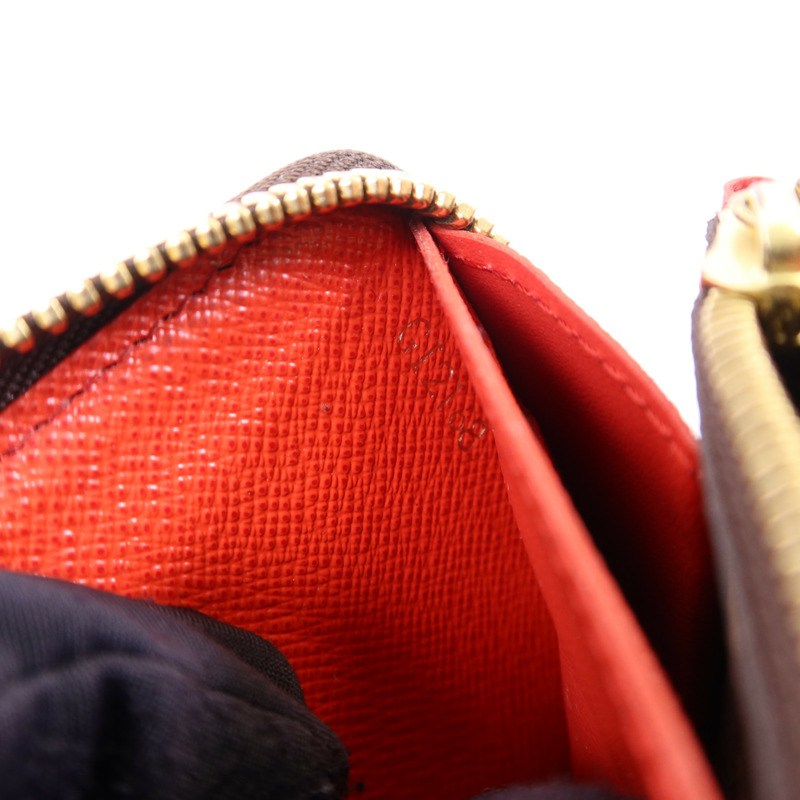 LOUIS VUITTON Monogram Zipper Long Wallet金扣長錢包-6