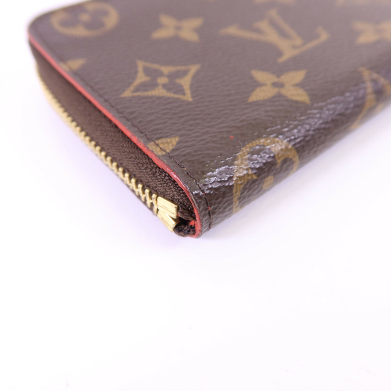 LOUIS VUITTON Monogram Zipper Long Wallet金扣長錢包-11