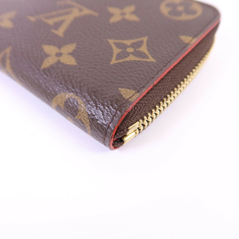 LOUIS VUITTON Monogram Zipper Long Wallet金扣長錢包-12