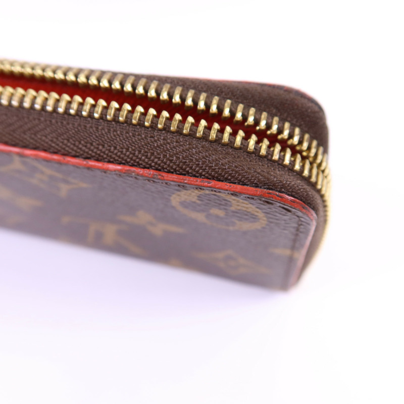 LOUIS VUITTON Monogram Zipper Long Wallet金扣長錢包-14