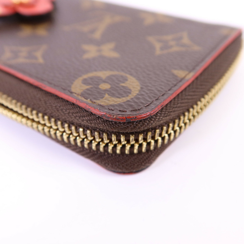 LOUIS VUITTON Monogram Zipper Long Wallet金扣長錢包-17