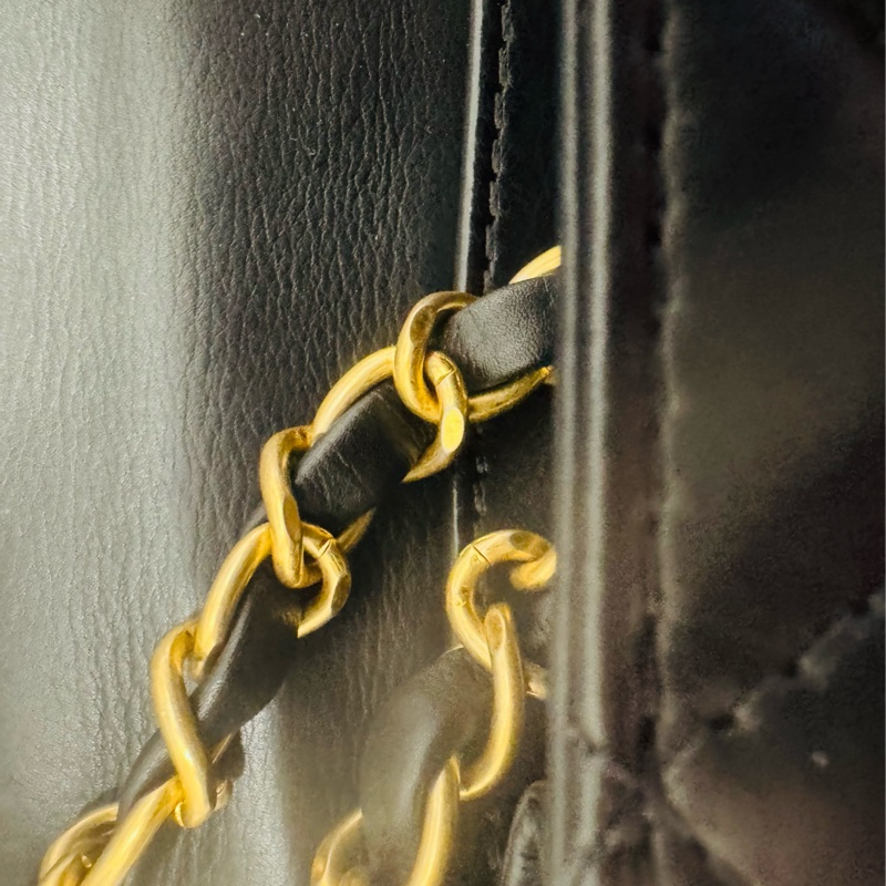 Chanel 經典黑金鏈條包-5