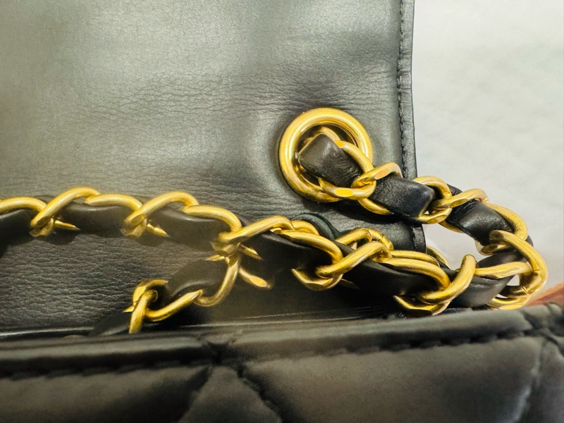 Chanel 經典黑金鏈條包-6