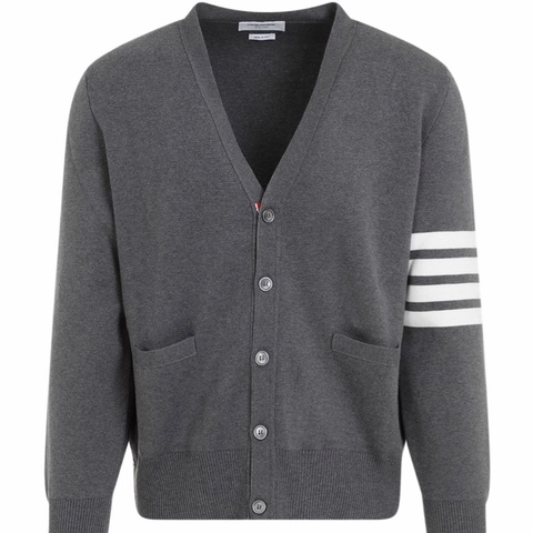 Thom Browne 男士 條紋針織開衫0 1 2 3 4 5 MKC171A 00219 035 (1) MKC171A 00219 035 (2) MKC171A 00219 035