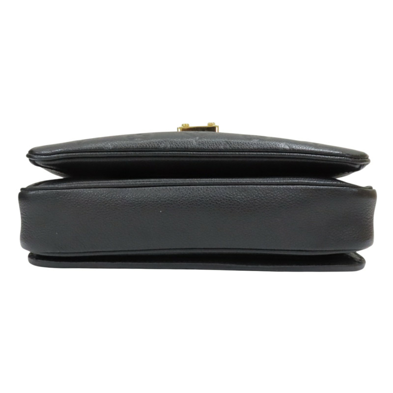黑色 原花壓紋牛皮 Pochette Metis 兩用包【LOUIS VUITTON LV 路易威登】 M41487-3
