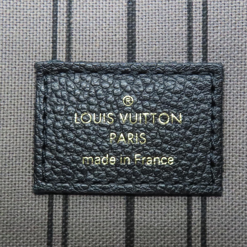 黑色 原花壓紋牛皮 Pochette Metis 兩用包【LOUIS VUITTON LV 路易威登】 M41487-8
