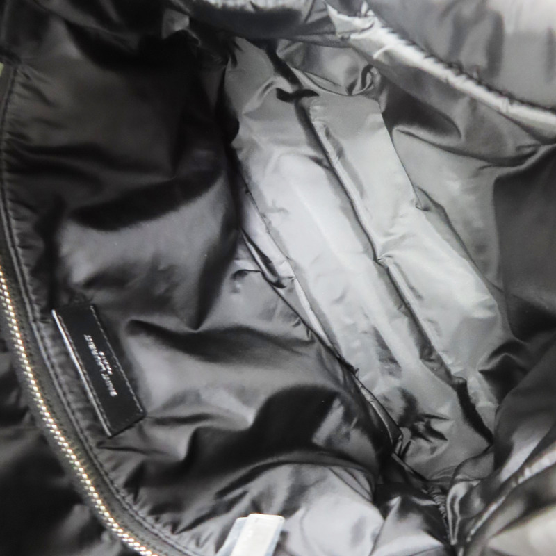 黑色 尼龍 Loulou Puffer 肩背包【SAINT LAURENT 聖羅蘭】 733630-4