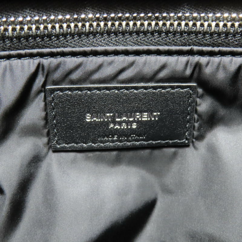 黑色 尼龍 Loulou Puffer 肩背包【SAINT LAURENT 聖羅蘭】 733630-6