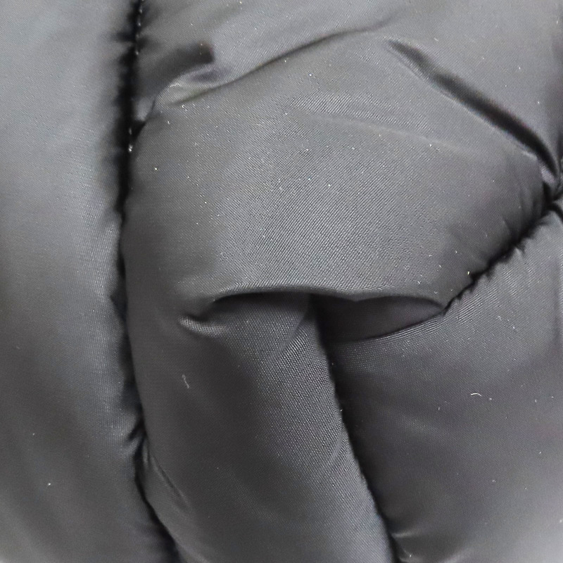 黑色 尼龍 Loulou Puffer 肩背包【SAINT LAURENT 聖羅蘭】 733630-11