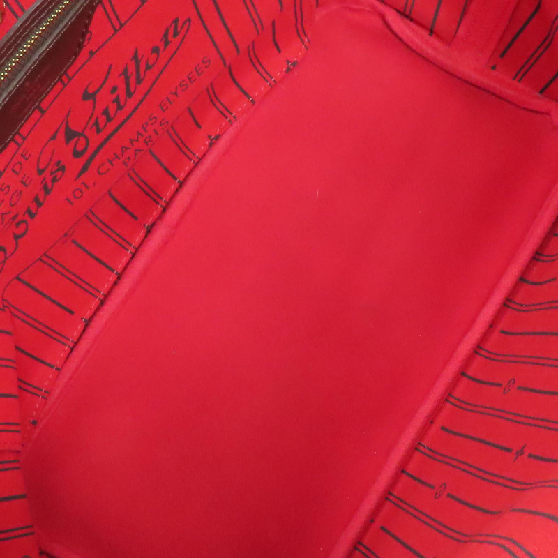 棕色 棋盤格帆布 Neverfull MM 肩背包【LOUIS VUITTON LV 路易威登】 N51105-4