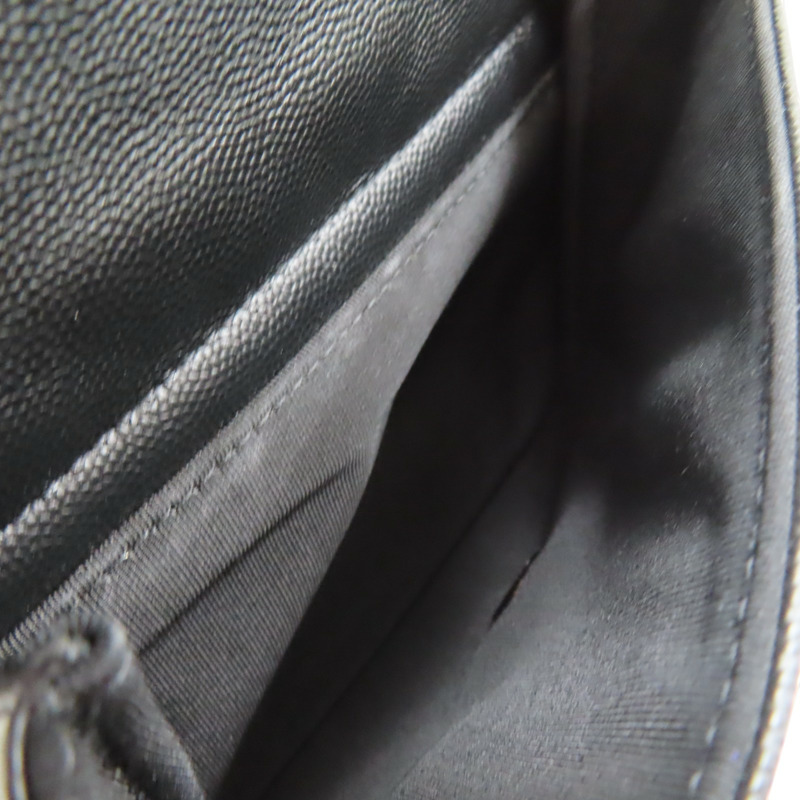 黑色 荔枝紋牛皮 CC Day 後背包【CHANEL 香奈兒】 AS0009-6