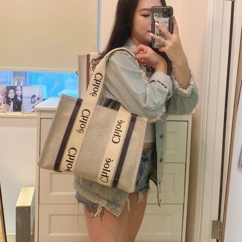 Chloe 女士 woody 手提包均碼碼37cm*12cm*26cm-2