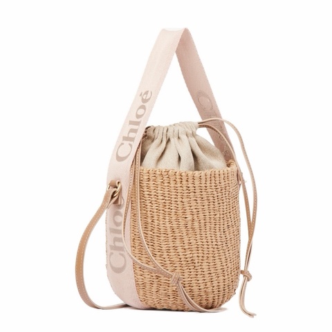 Chloe 女士 Woody 小號水桶單肩包均碼碼17cm*16cm*16cm