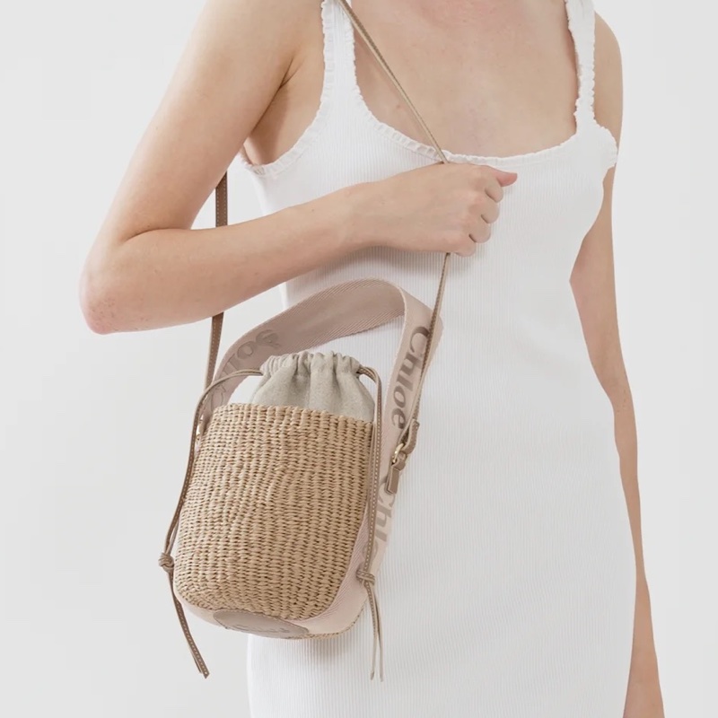 Chloe 女士 Woody 小號水桶單肩包均碼碼17cm*16cm*16cm-6