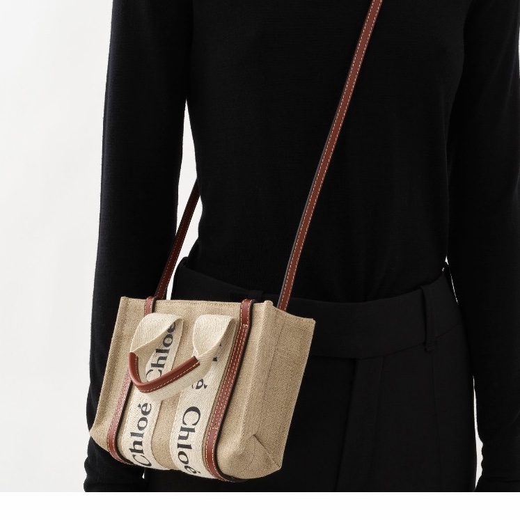 Chloe 女士 Woody 迷你單肩包均碼碼MINI、20cm*4cm*14cm-3