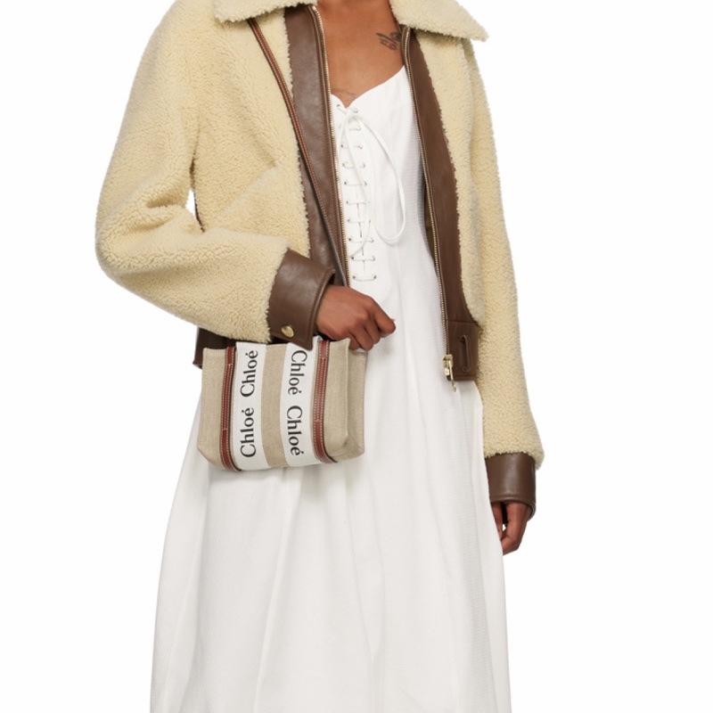 Chloe 女士 Woody 迷你單肩包均碼碼MINI、20cm*4cm*14cm-4