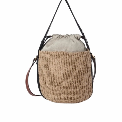 Chloe 女士 Woody 小籃子單肩包均碼碼17cm*16cm*16cm