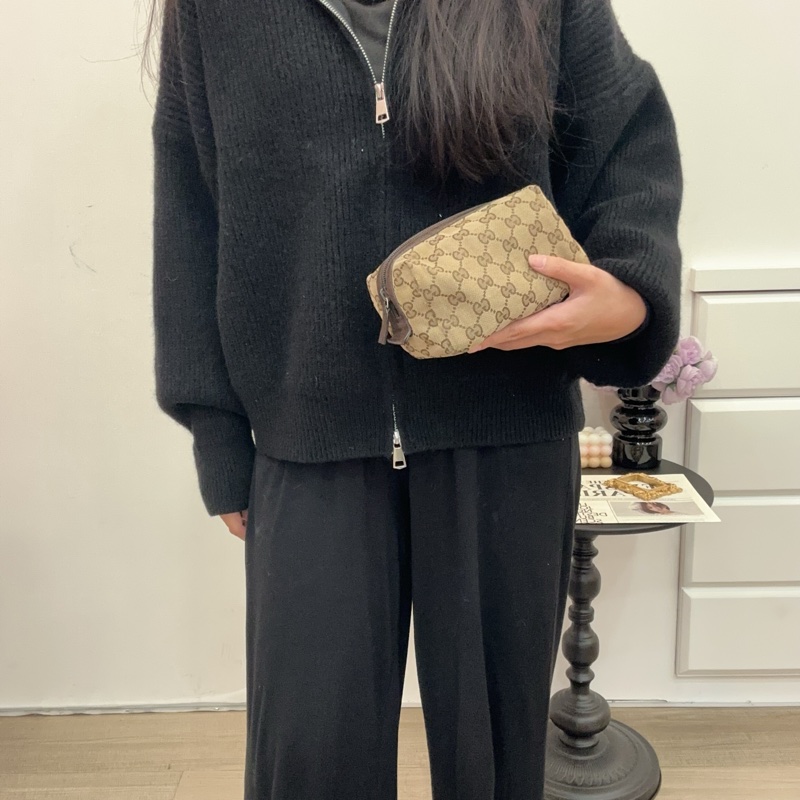 GUCCI Vintage 中古老花化妝包-2
