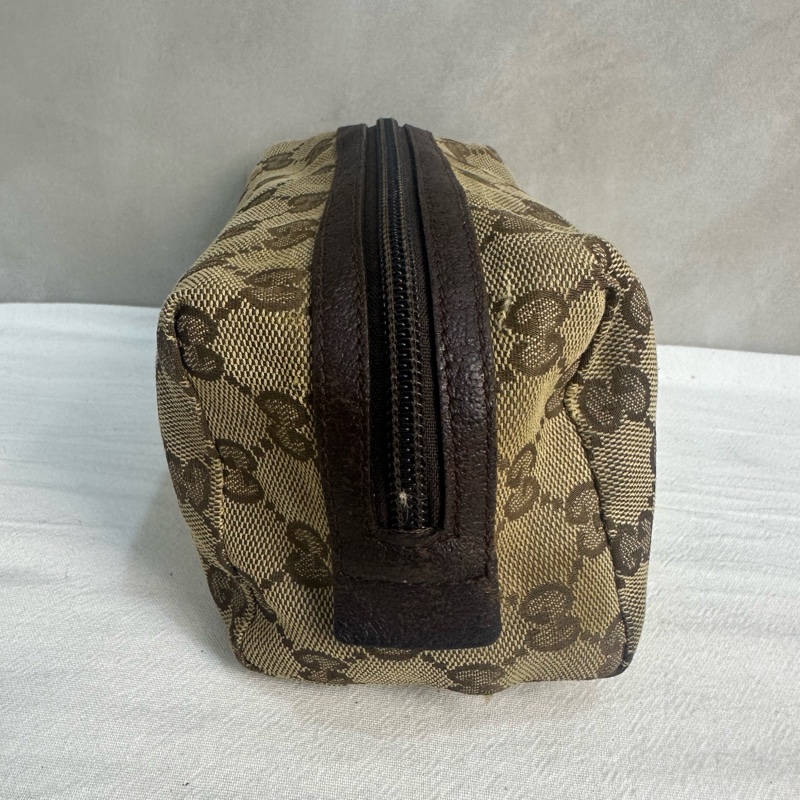 GUCCI Vintage 中古老花化妝包-5