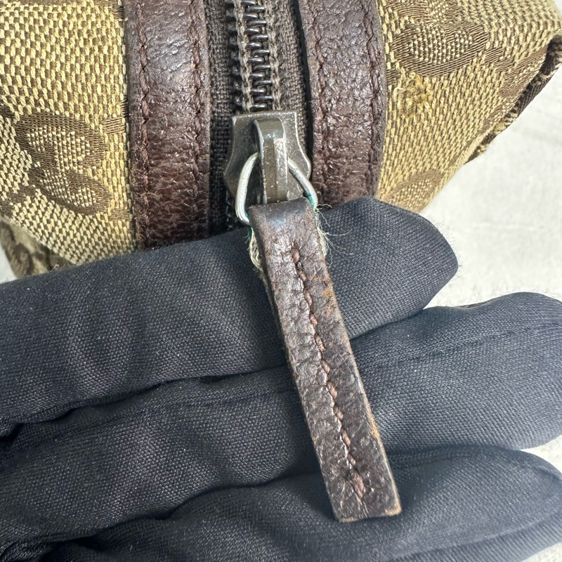 GUCCI Vintage 中古老花化妝包-16