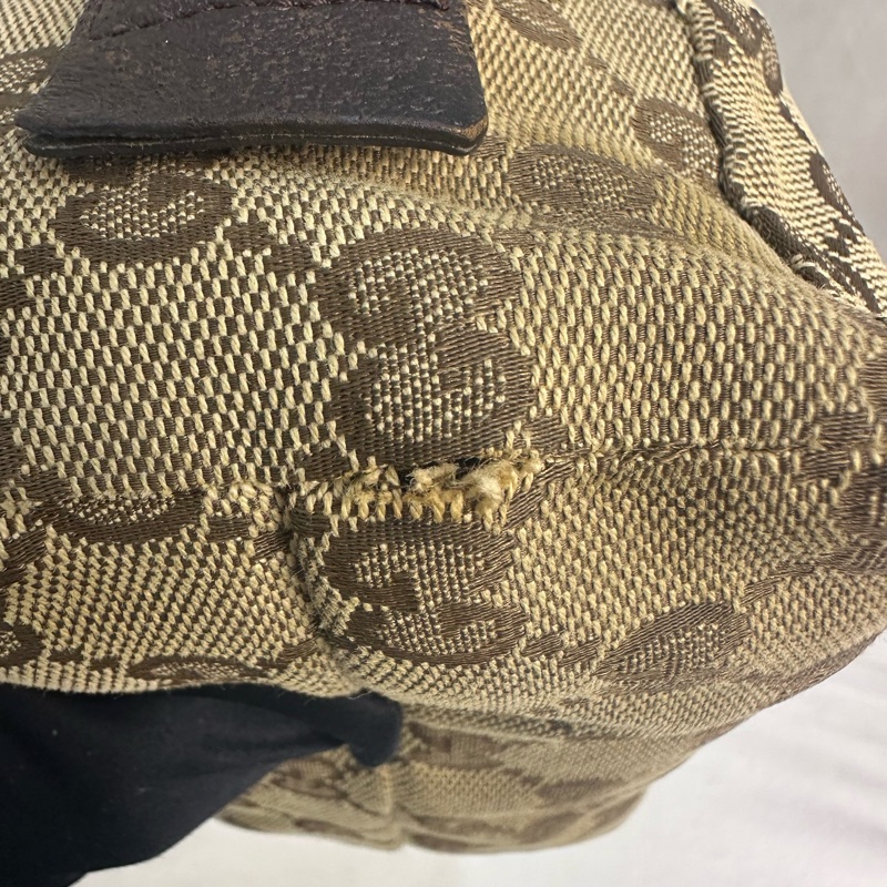 GUCCI Vintage 中古老花化妝包-17