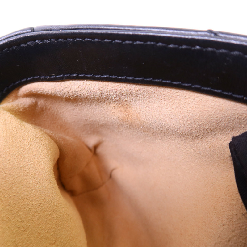 GUCCI 牛皮皮革GG Marmont Super Mini金扣鏈帶肩背袋-16