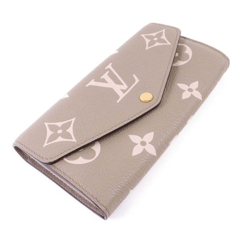 LOUIS VUITTON Monogram Empreinte Sarah Wallet金扣長錢包-2