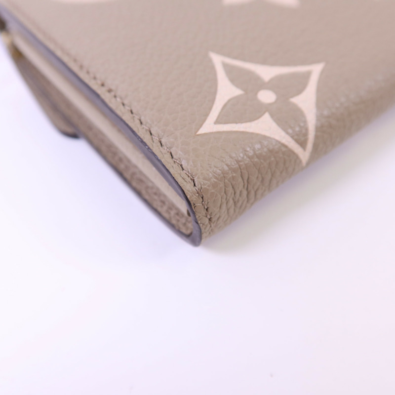 LOUIS VUITTON Monogram Empreinte Sarah Wallet金扣長錢包-12