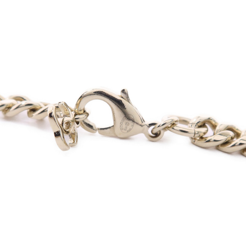 CHANEL 金屬/水晶Choker項鍊-6