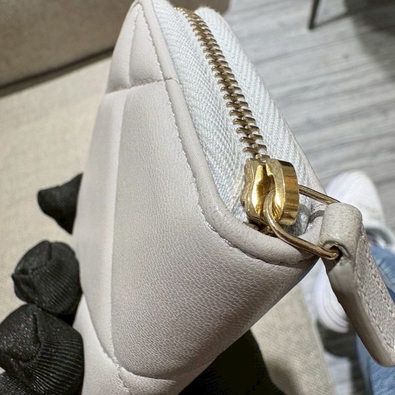 CHANEL 19 卡夾零錢包 30開-10