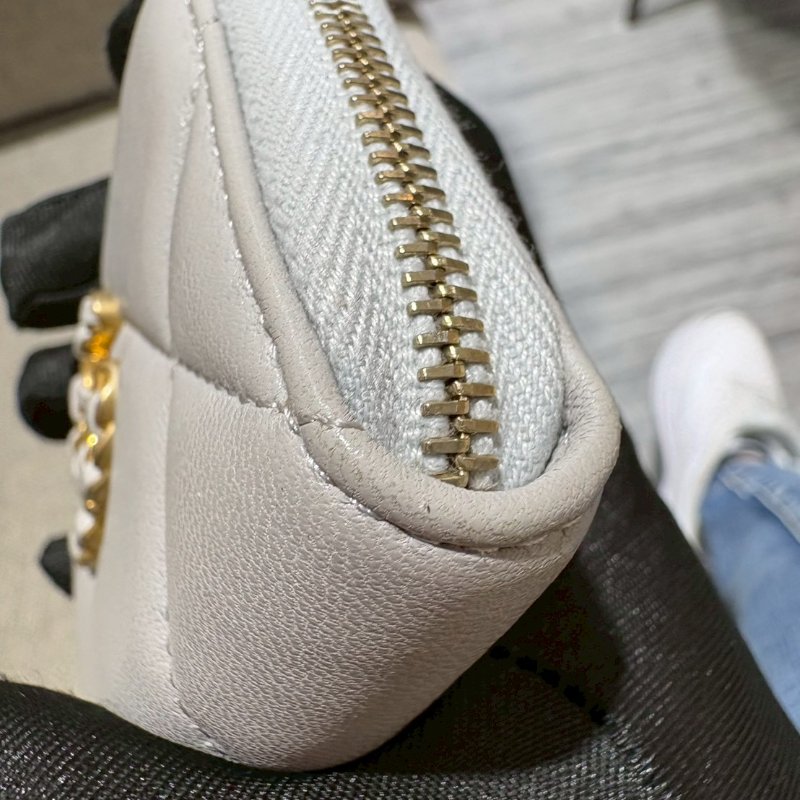 CHANEL 19 卡夾零錢包 30開-11