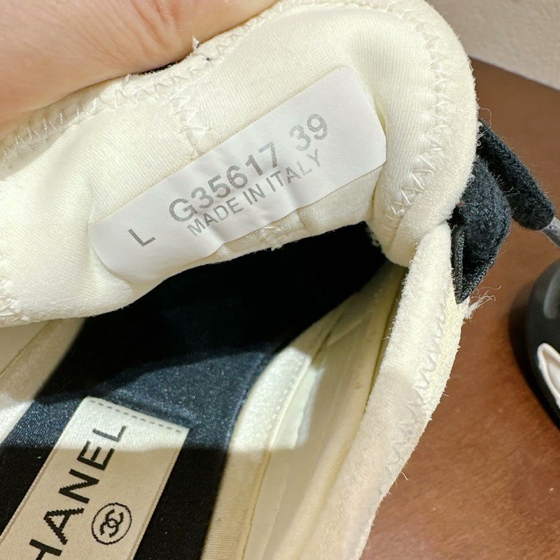 chanel香奈兒黑白熊貓鞋39碼-4