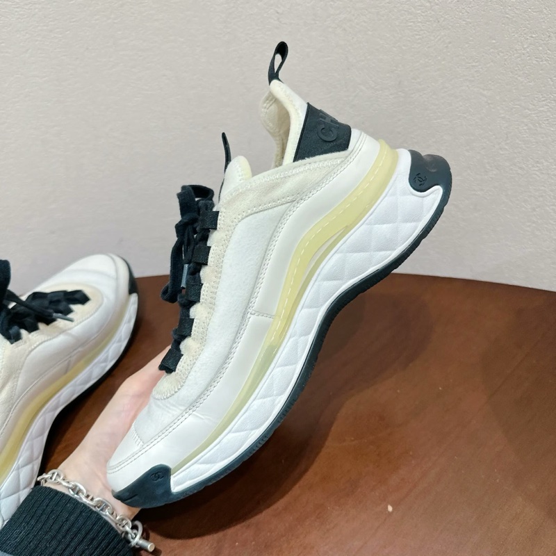 chanel香奈兒黑白熊貓鞋39碼-14