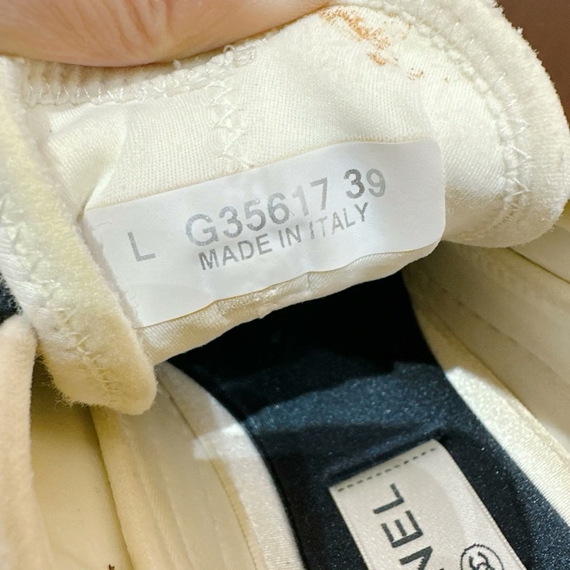 chanel香奈兒黑白熊貓鞋39碼-17