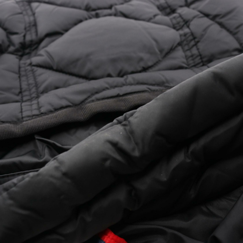 MONCLER MORANDIERES 帶帽羽絨外套 尼龍 黑色 二手 男款 #2-5