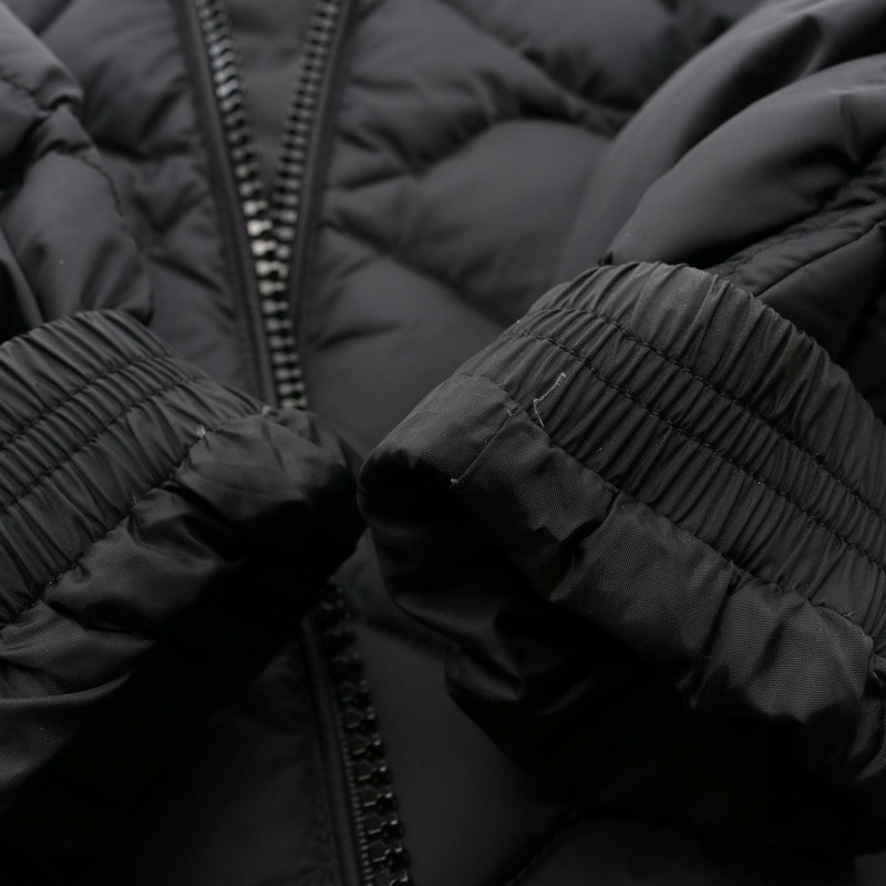 MONCLER MORANDIERES 帶帽羽絨外套 尼龍 黑色 二手 男款 #2-6