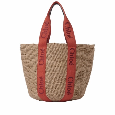 Chloe 女士 大號 Woody 手提包均碼碼28cm*28cm*48cm