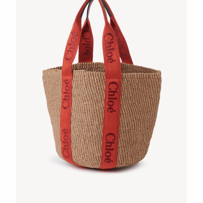 Chloe 女士 大號 Woody 手提包均碼碼28cm*28cm*48cm-3
