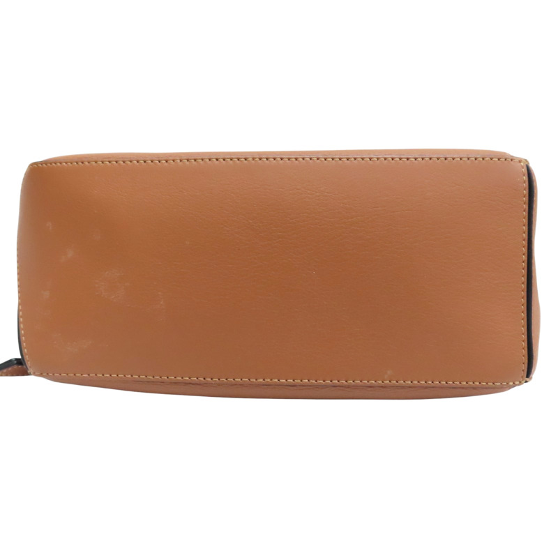 棕色 牛皮 Puzzle Small 肩背包【LOEWE 羅威】 A510PLSX01-3