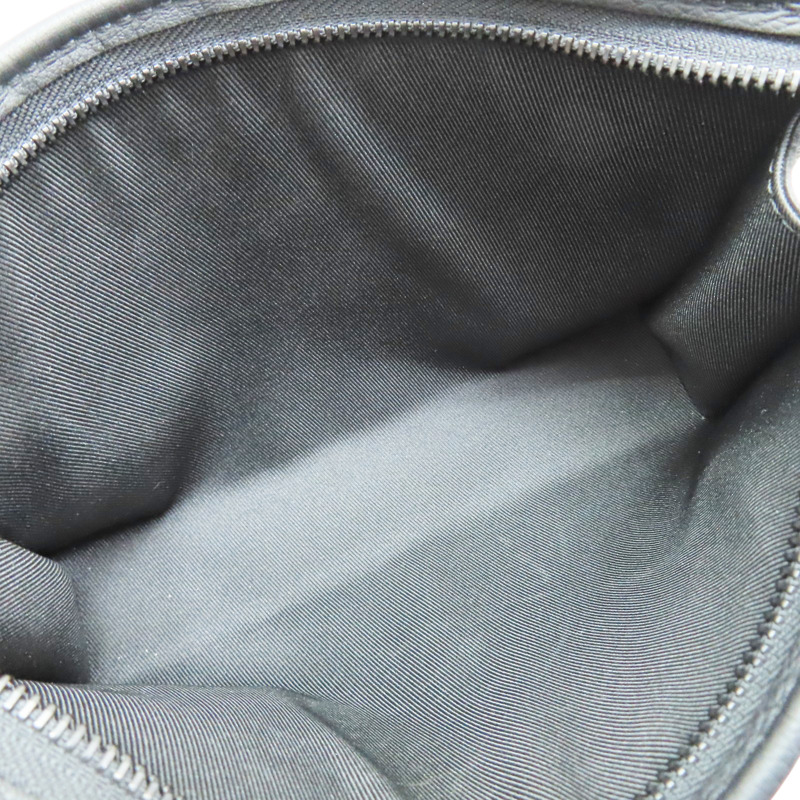 黑色 牛皮壓紋 Gaston 肩背包【LOUIS VUITTON LV 路易威登】 M81115-4