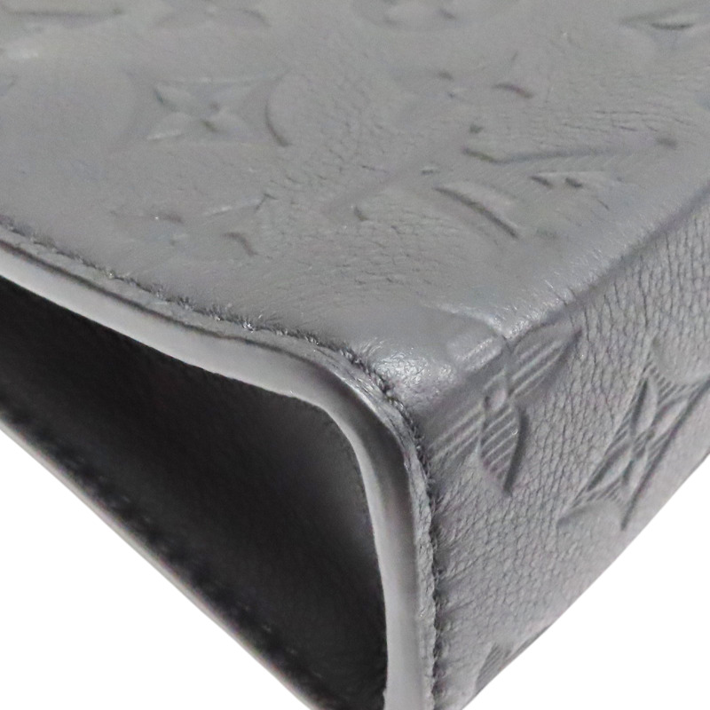 黑色 牛皮壓紋 Gaston 肩背包【LOUIS VUITTON LV 路易威登】 M81115-8